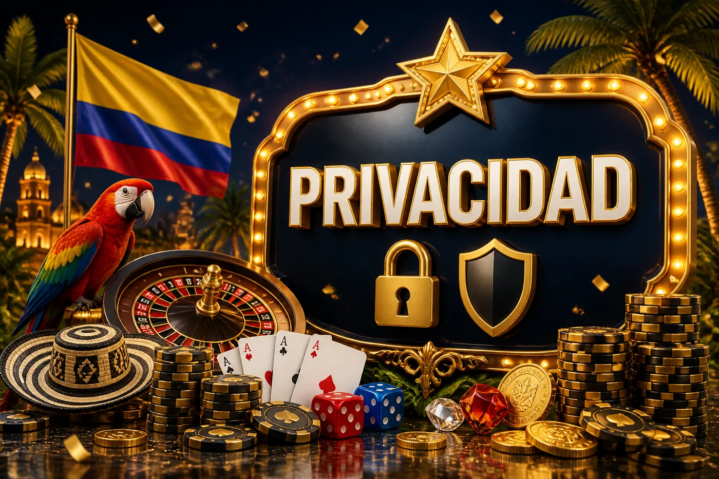 Candado digital protegiendo datos personales