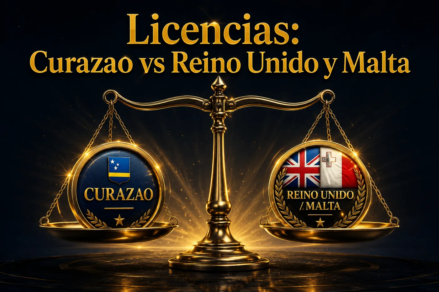 Licencias: Curazao vs Reino Unido y Malta
