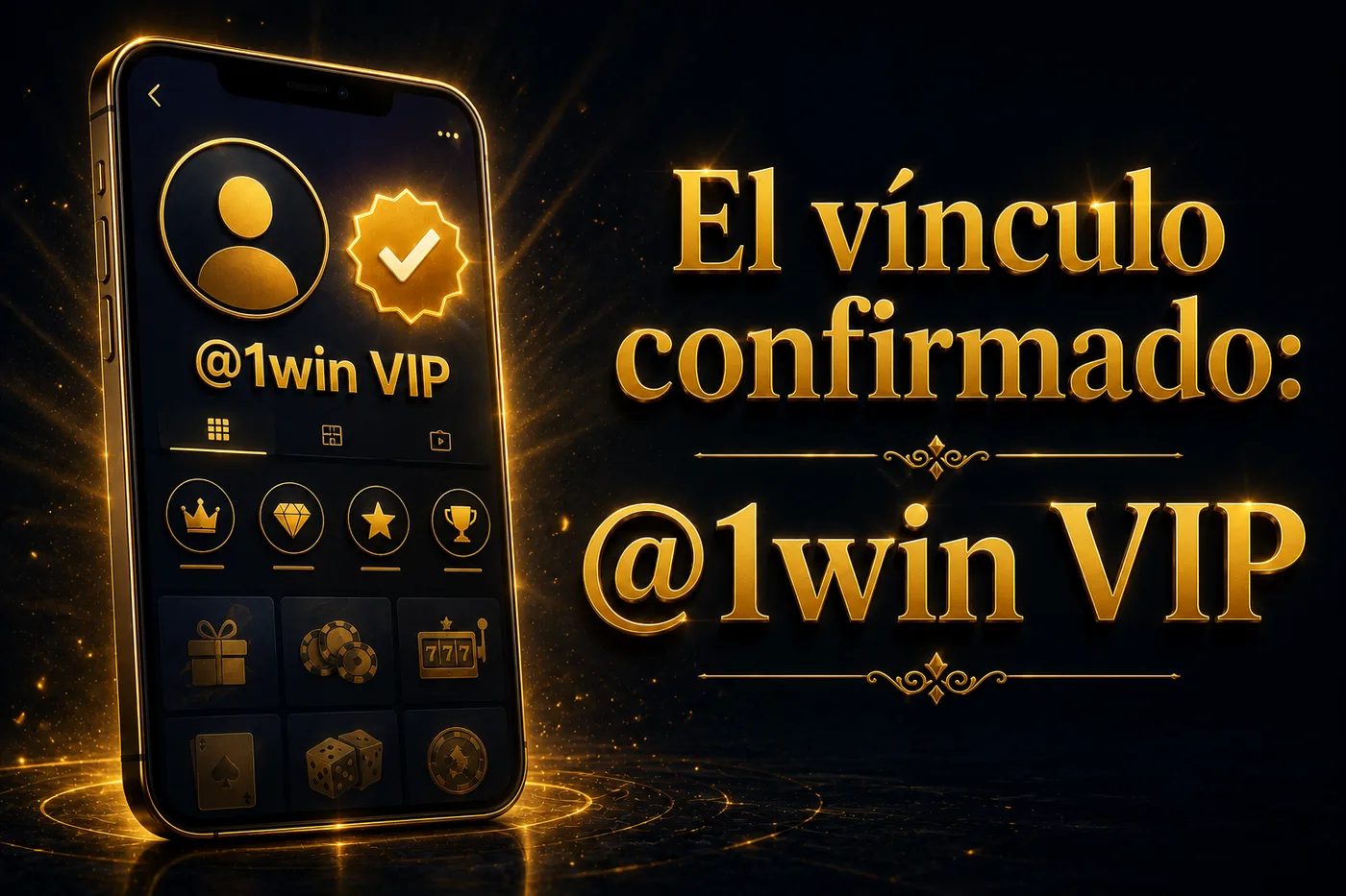 El vínculo confirmado: @1win VIP